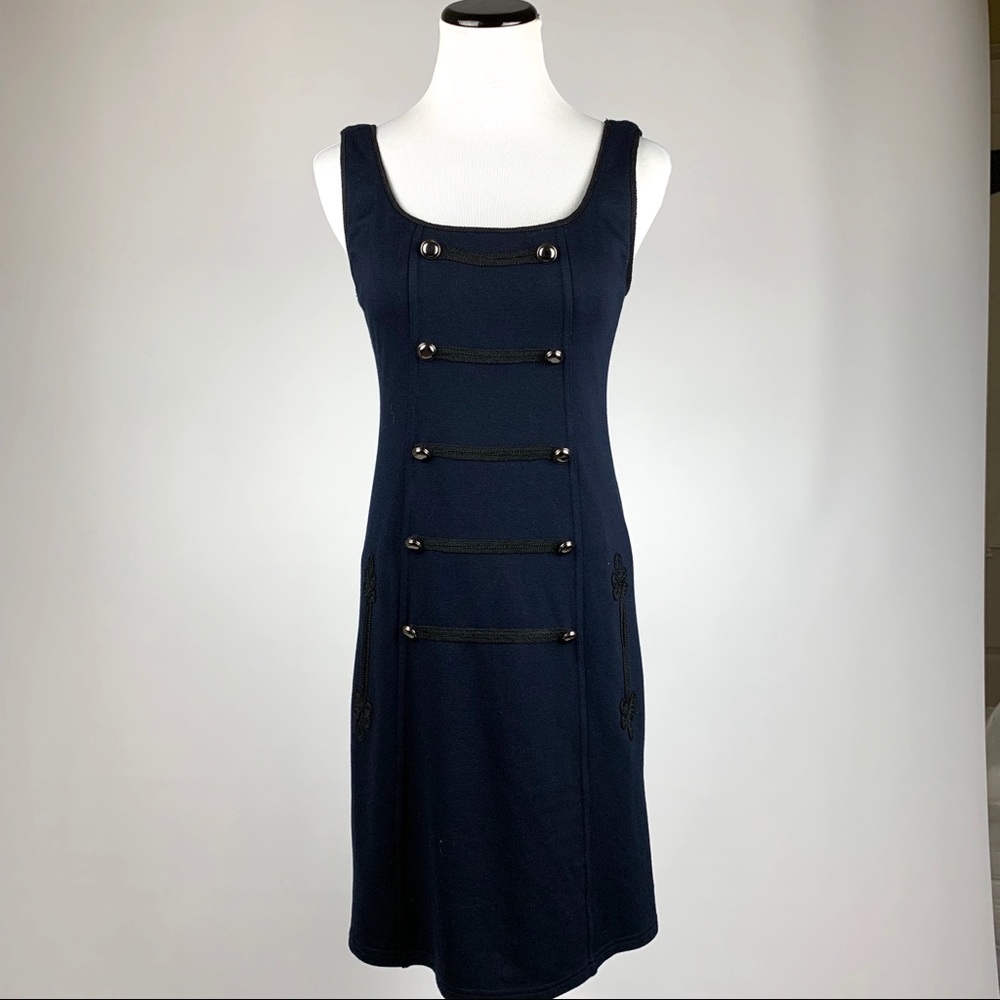 Bailey 44 Sgt Peppers military bodycon dress